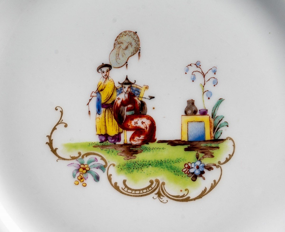 Tea Service "to The Chinese" Théodore Haviland 1894 Limoges-photo-7