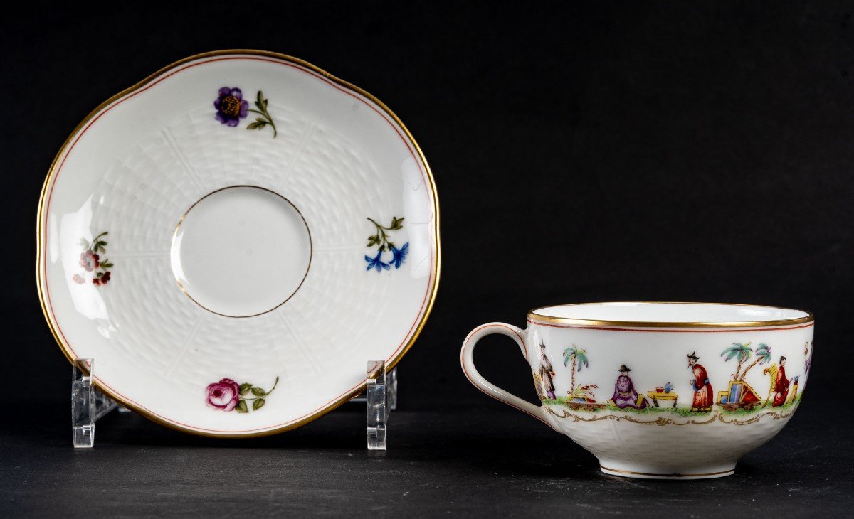 Tea Service "to The Chinese" Théodore Haviland 1894 Limoges-photo-8