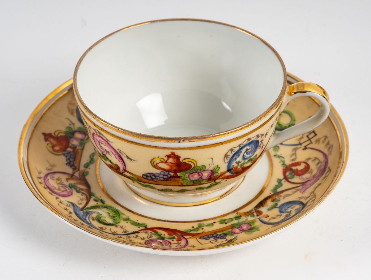 Eight Cups "le Tallec" Angouleme Pattern 1932-photo-2