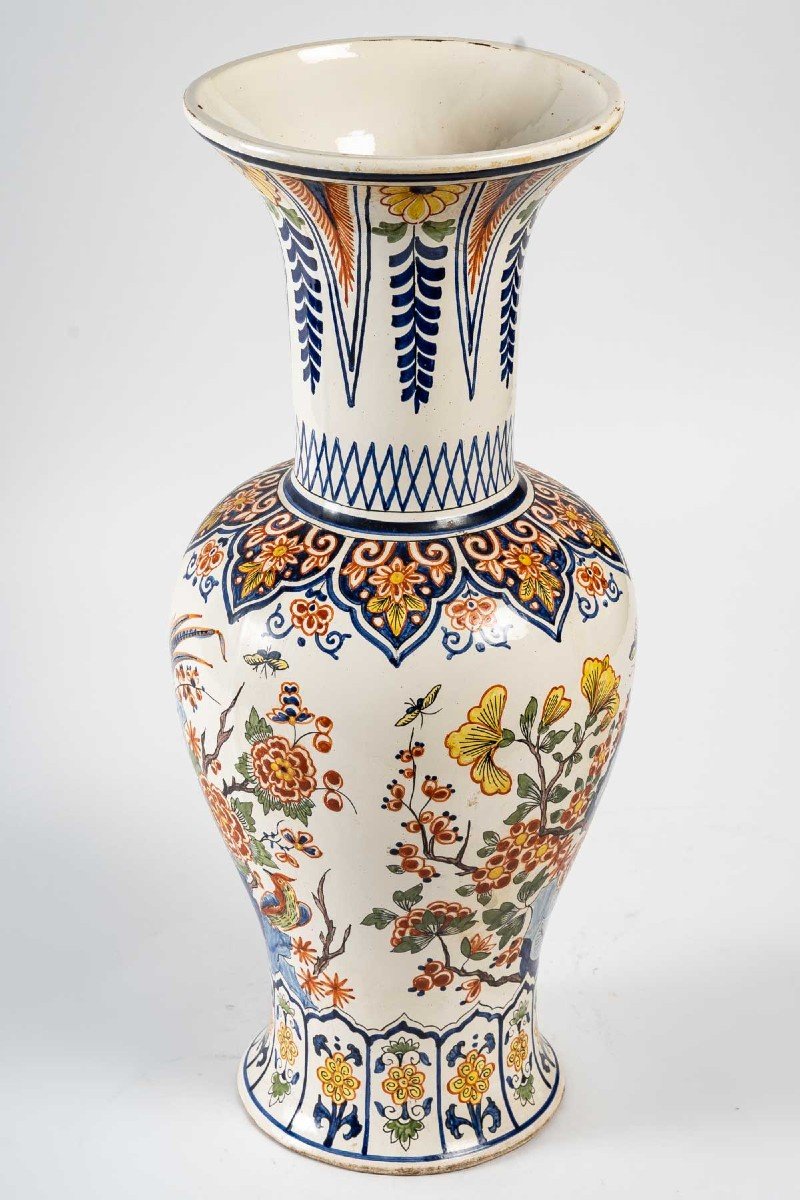 Vase Delft polychrome-photo-1