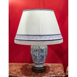 19th Century Delft Lamp