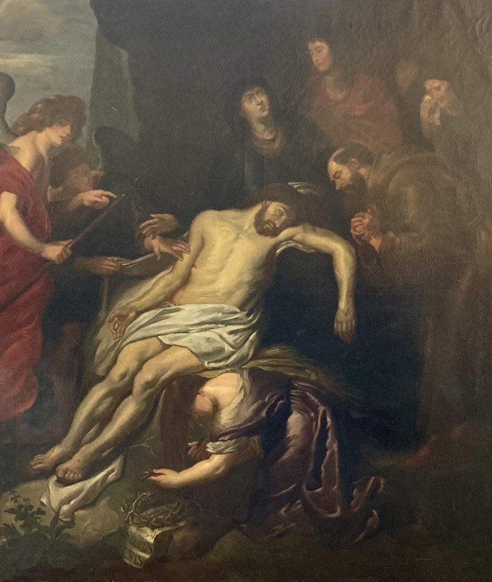 Pietà Avec Saint François