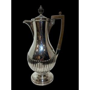 Silver Metal Coffee Maker