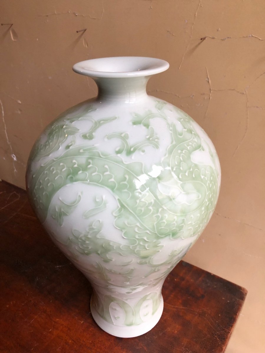 Vase Chinois Porcelaine China Asie Chine -photo-6