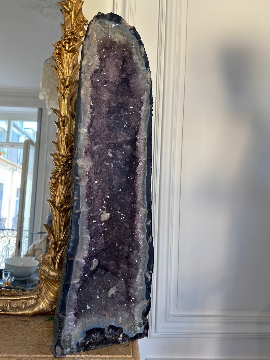 Geode Amethyst Stone Collection Decoration Decorator -photo-3