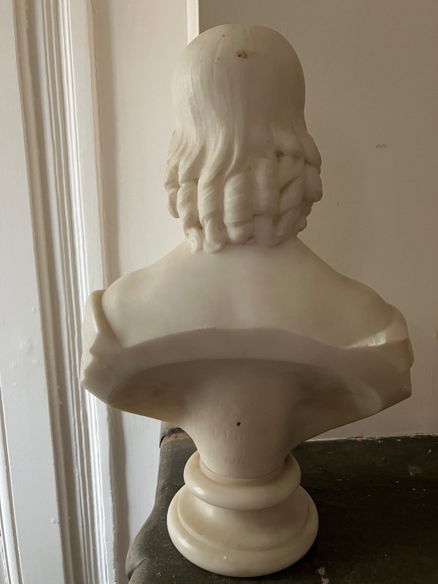 Marble Bust Joseph Durham London England Sculpture Young Girl -photo-4