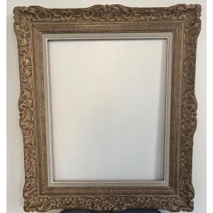 Old Montparnasse Frame Standard Format 15 P Rebate 65 Cm X 50 Cm Good Original Condition.