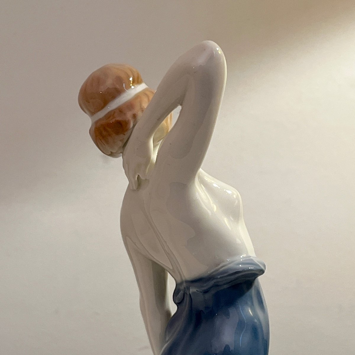 Berthold Boehs Pour Rosenthal 'danseuse Ionienne' Sculpture Art Nouveau, Figurine Femme K201-photo-2