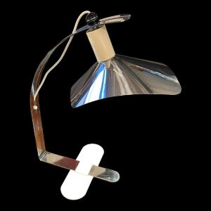 Giovanni Grignani For Luci Illuminazione Italia "corolla" Table / Desk Lamp, Ca 1970