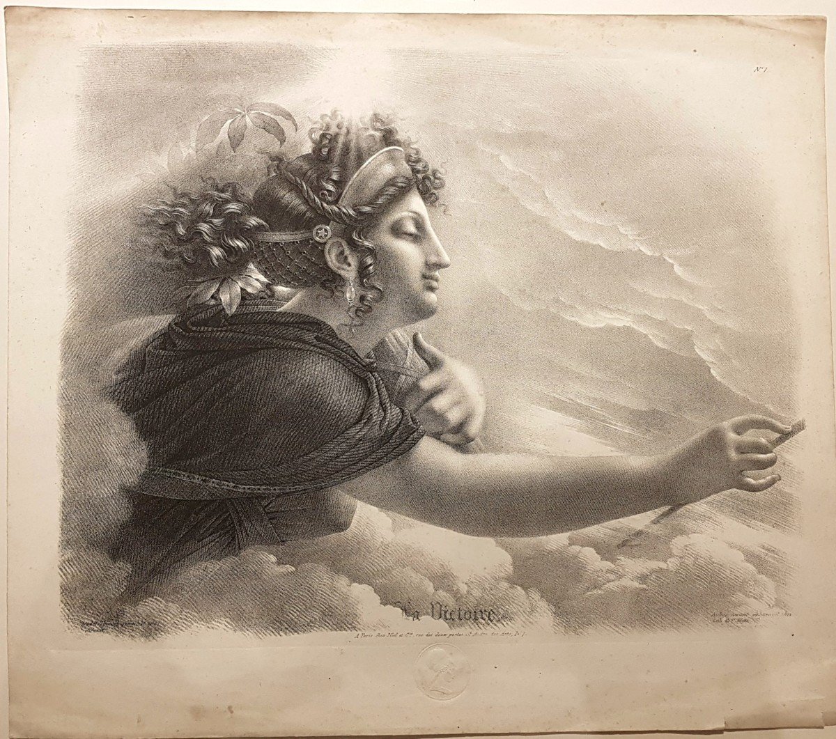 Anne Louis Girodet-trioson, La Victoire 1821-photo-2