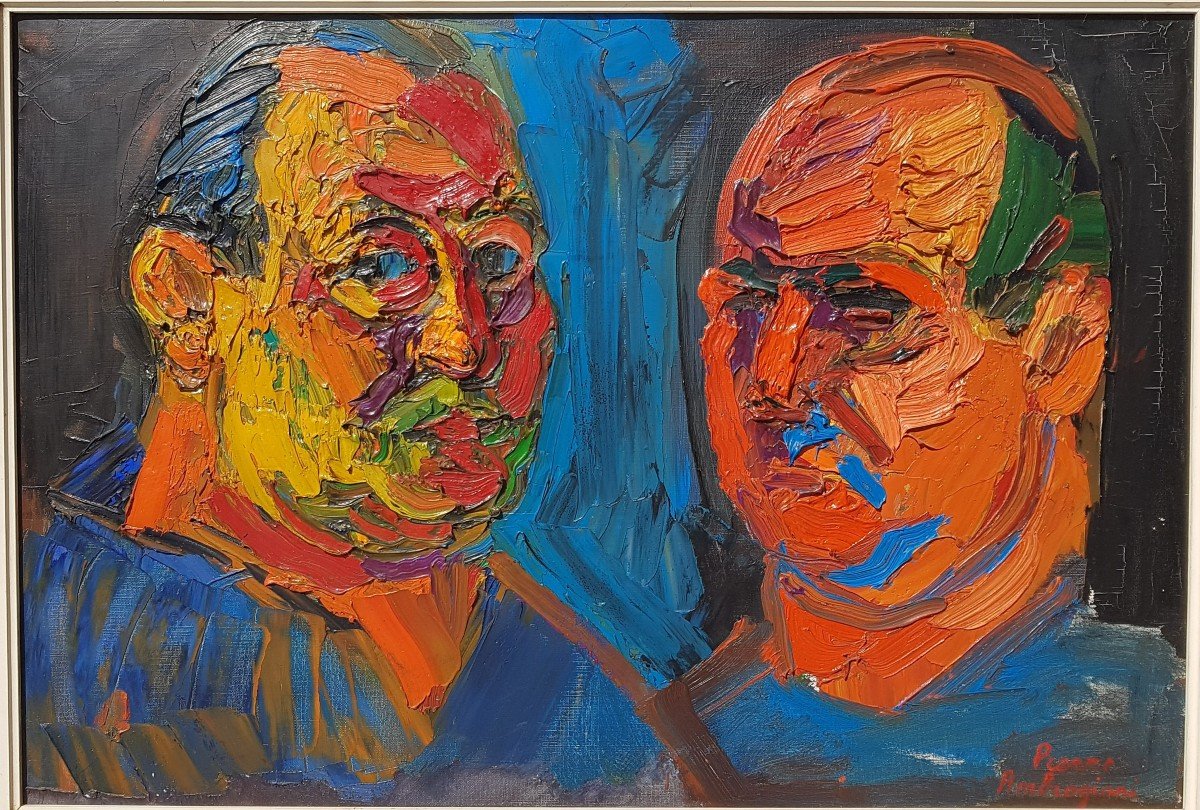 Pierre AMBROGIANI (1907-1985) Autoportrait