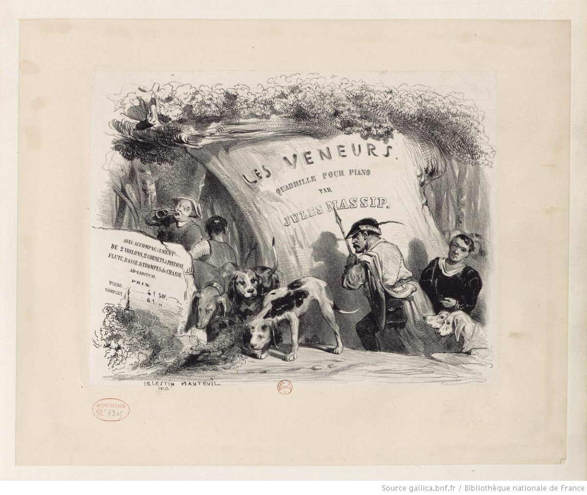 Célestin Nanteuil (1813-1873) The Veneurs-photo-3