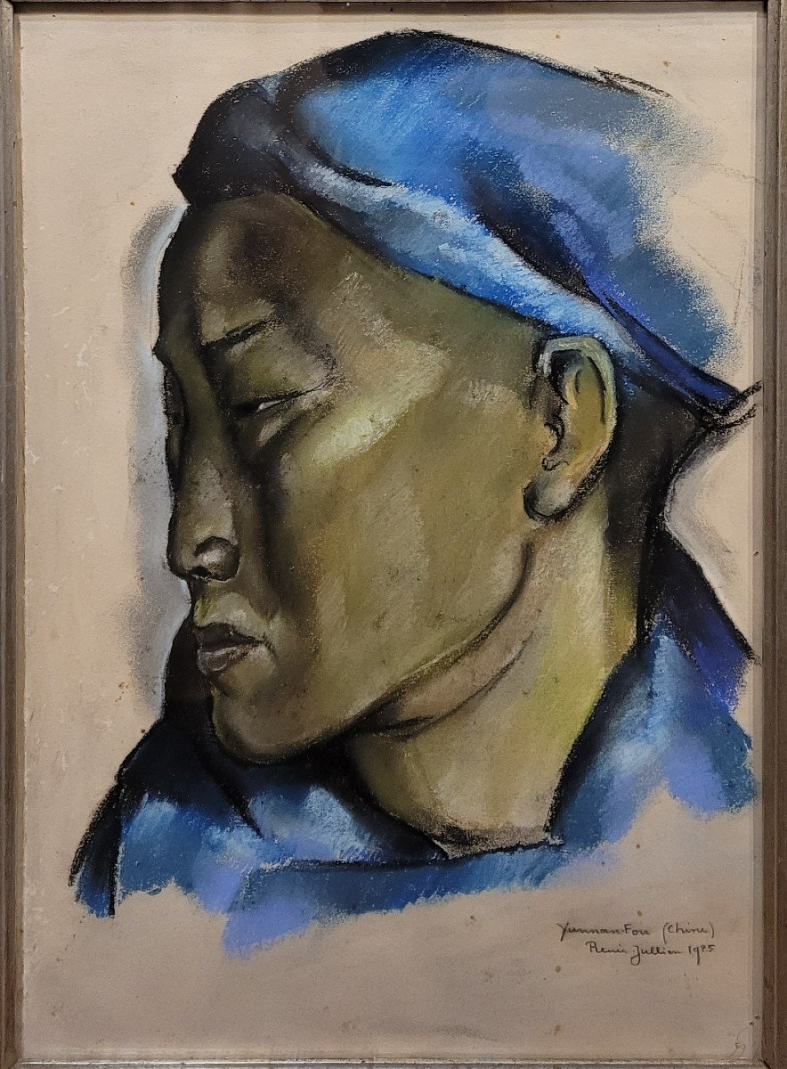 Renée Jullien (1903-1999) Portrait Yunnan-Fou 1925