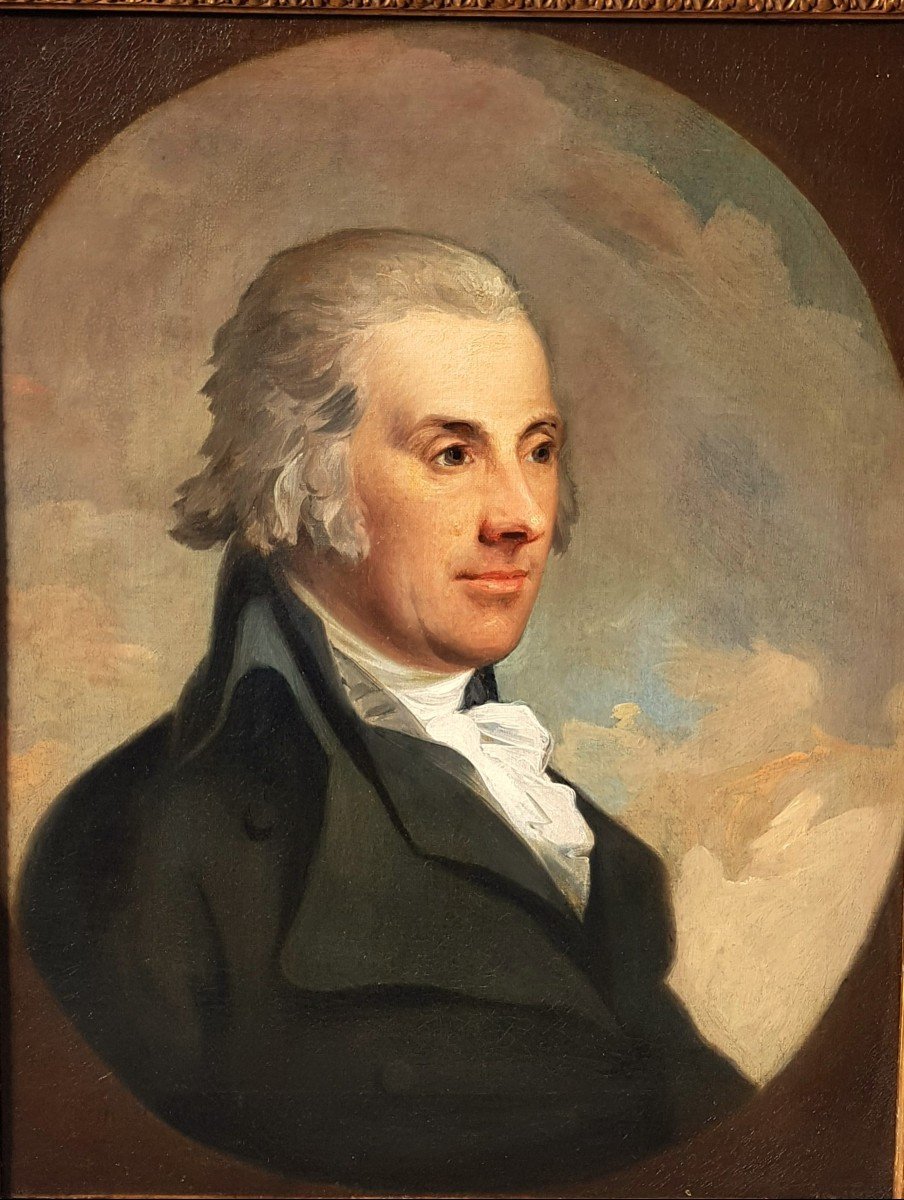 Anton HICKEL (1745-1798) Portrait de Lord Eliot Pringle-photo-2