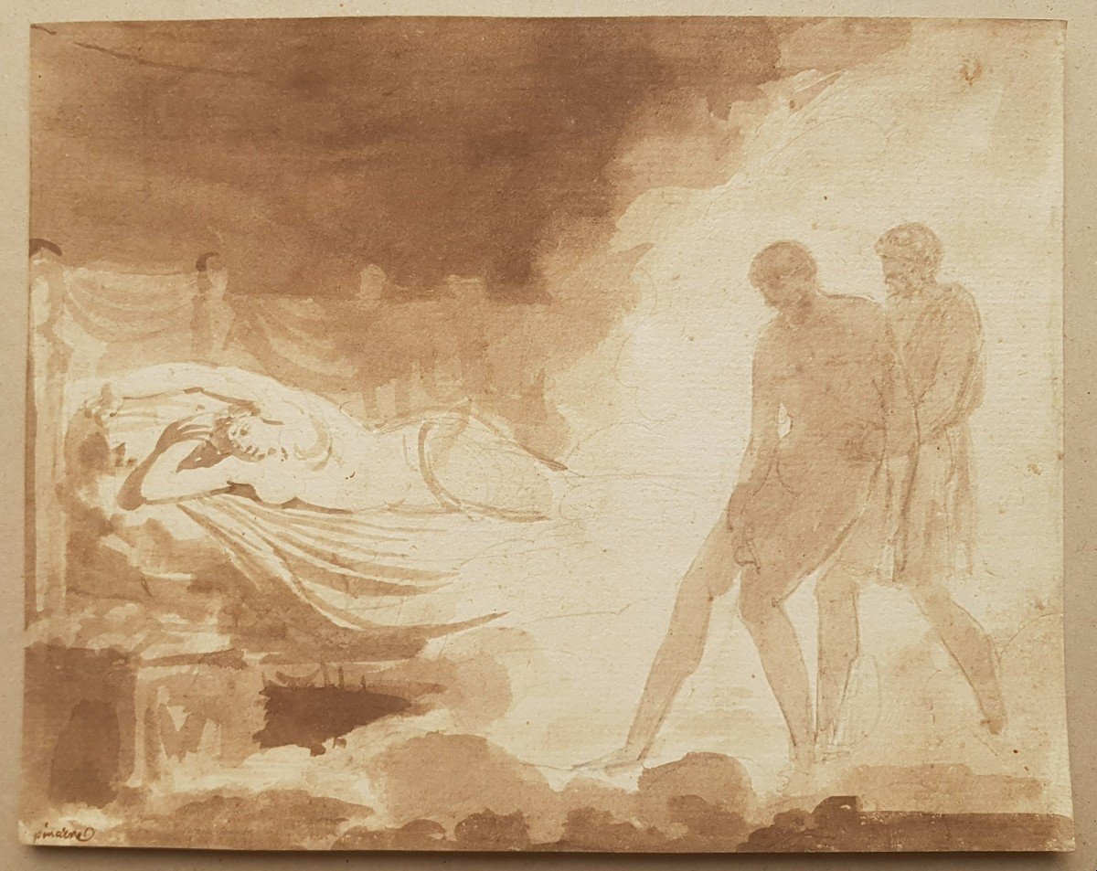 Neoclassical School Mythological Scene