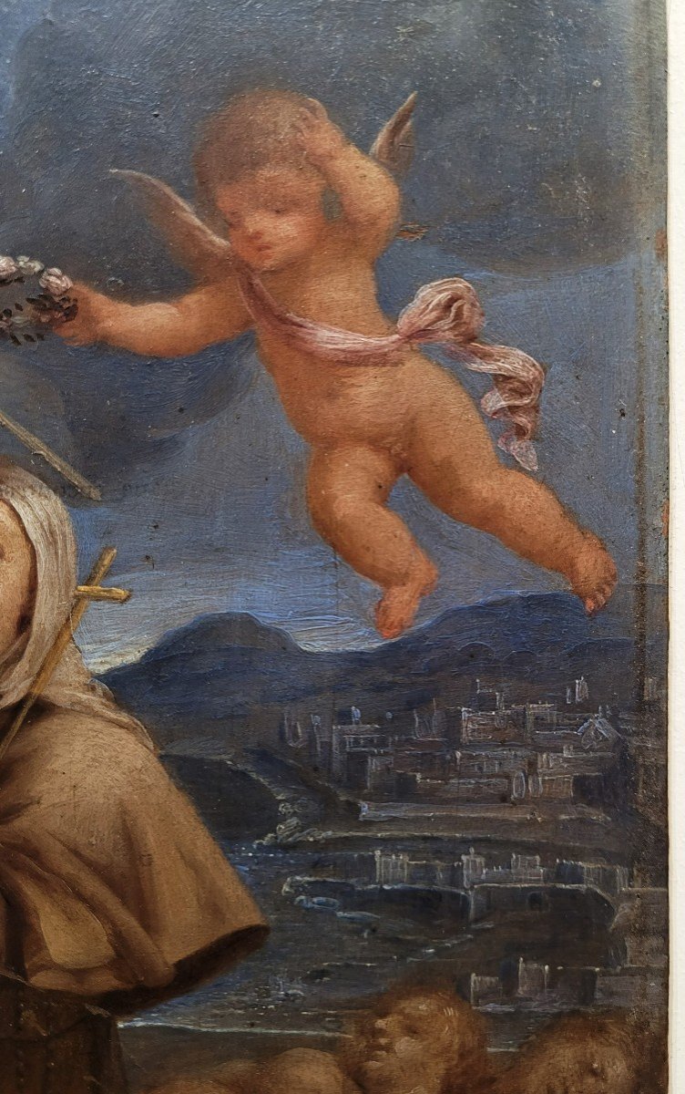   Sainte Rosalie interc&eacute;dant pendant la peste de Palerme de 1625  Carlo Maratta-photo-4