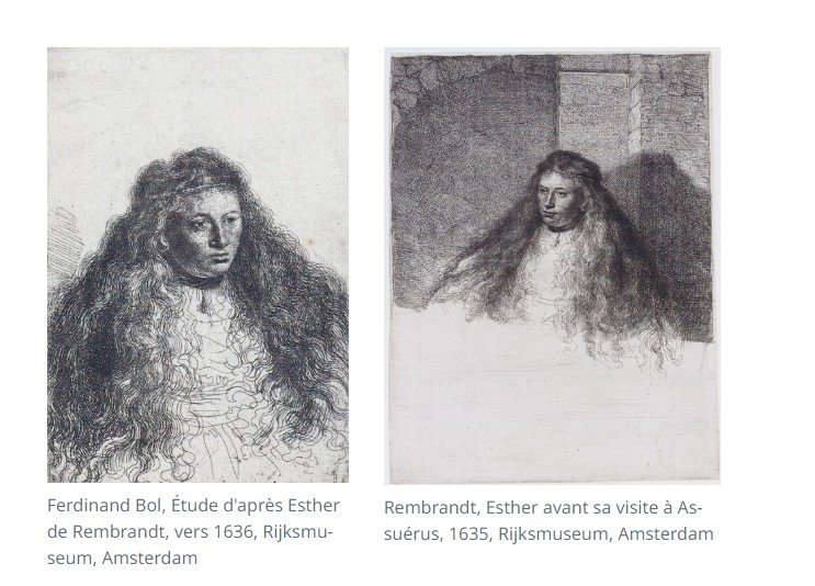 Ferdinand Bol (1616-1680) Study After Esther By Rembrandt-photo-4