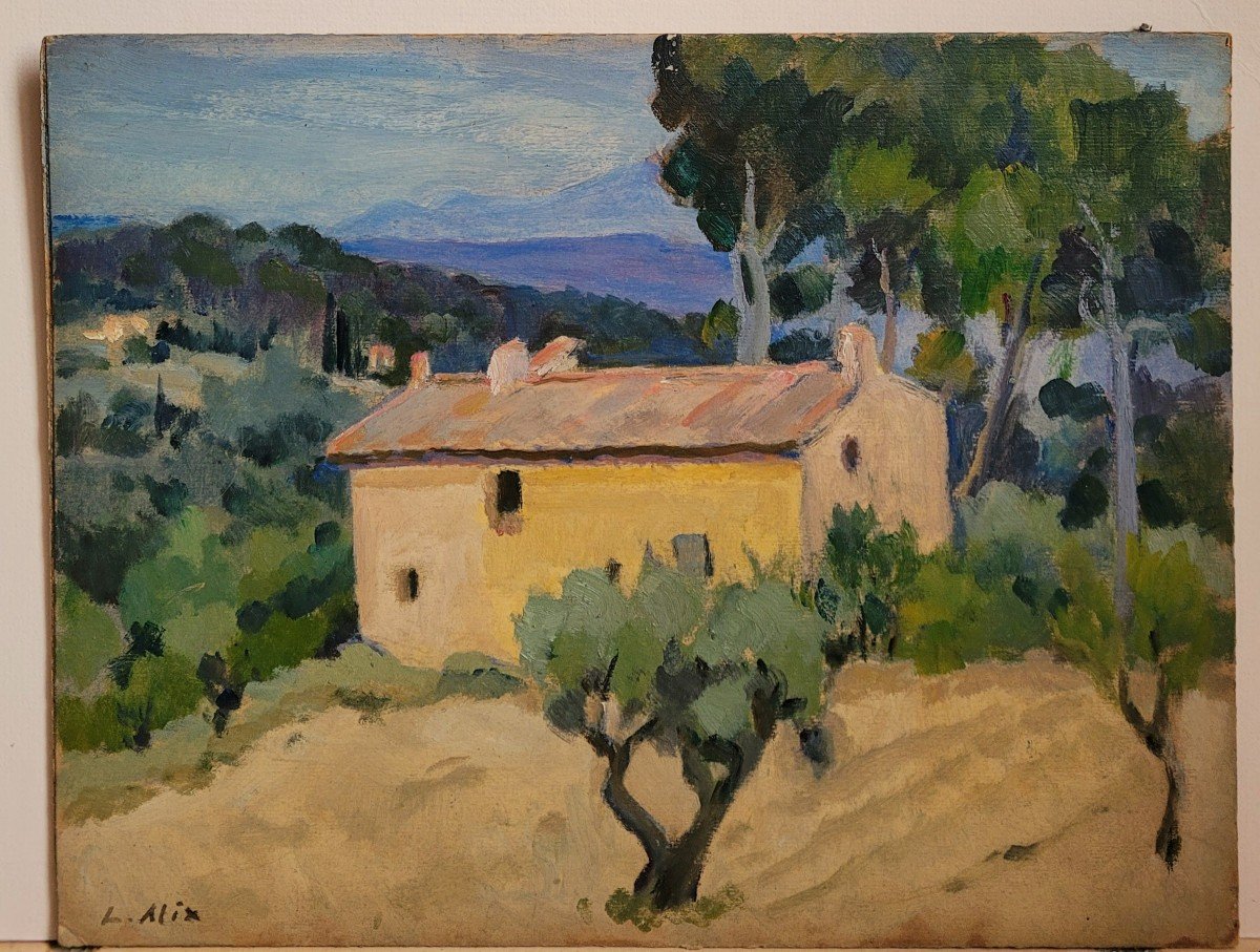 Louise Alix (1888-1980) Bastide en Corse -photo-2