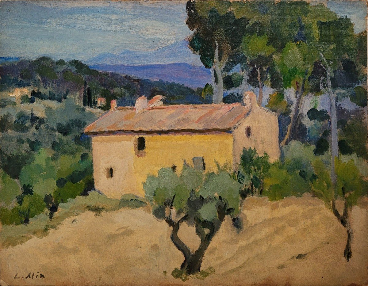 Louise Alix (1888-1980) Bastide en Corse 