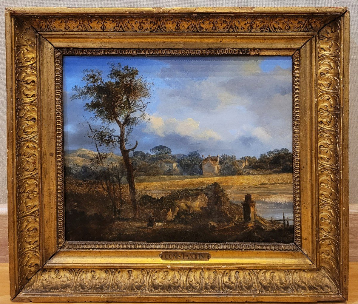 Jean Antoine CONSTANTIN D'AIX (1756-1844) Paysage  en Italie