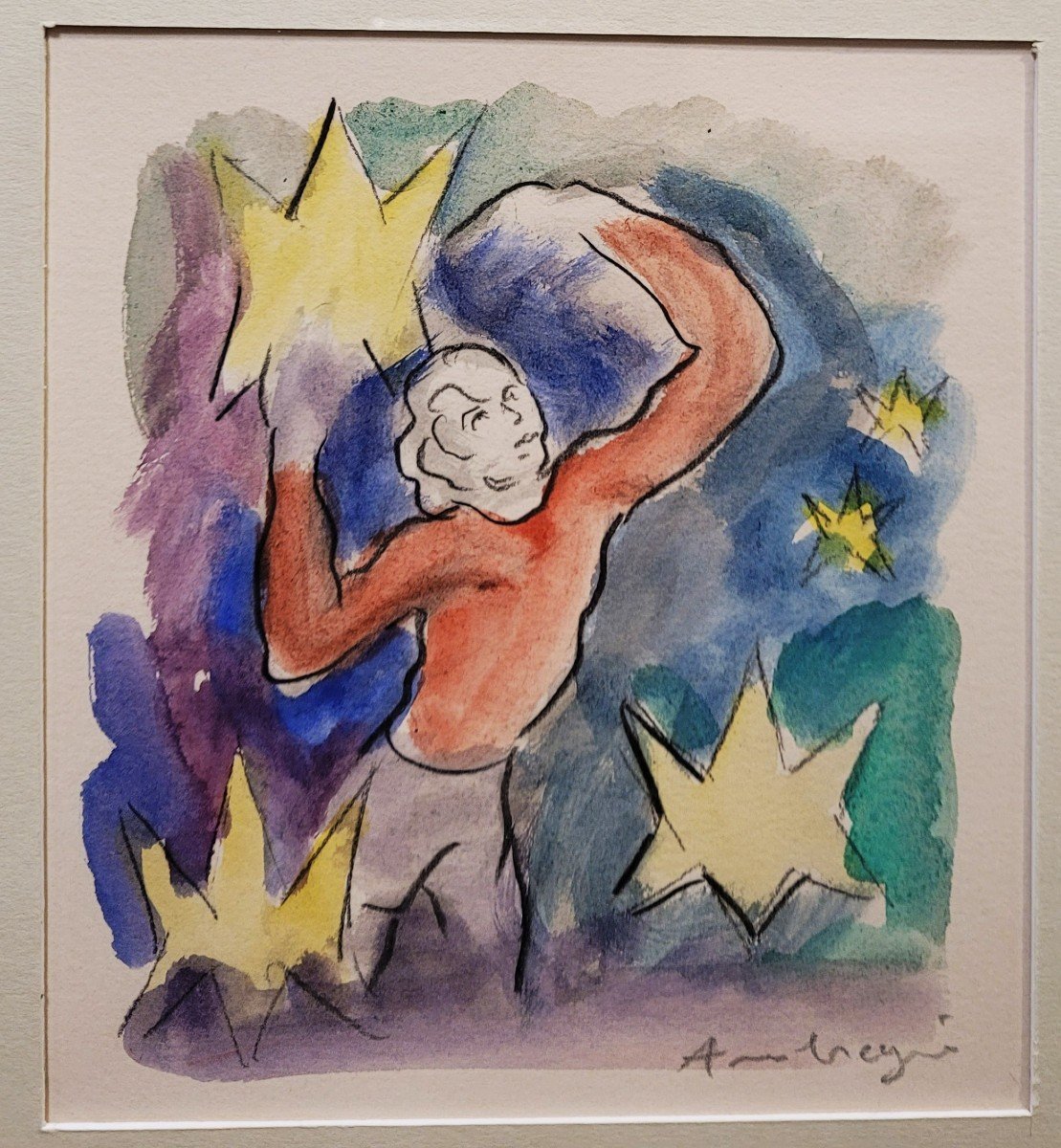 Pierre Ambrogiani (1907-1985) In The Stars