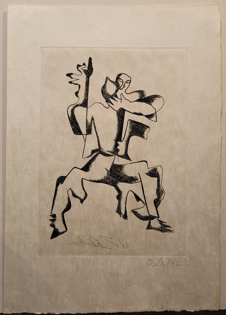 Ossip Zadkine (1890-1967) The Dancers-photo-3