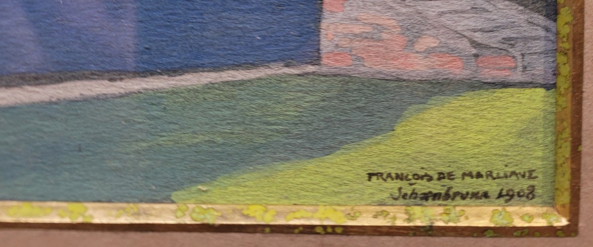   François De Marliave (1874-1953) Schönbrunn Park In Vienna-photo-3
