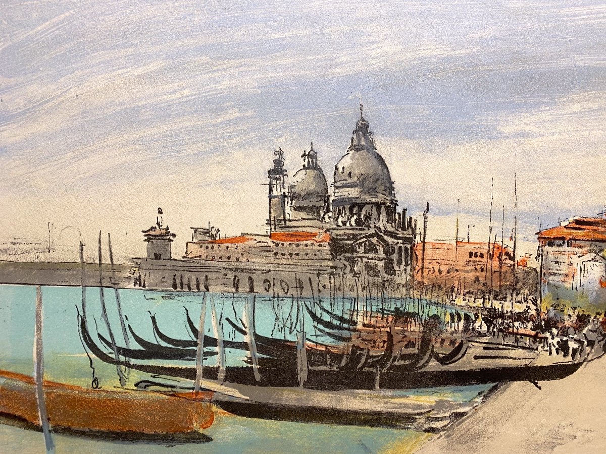 Jacques Thévenet (1891-1989), Vue De Venise -photo-2