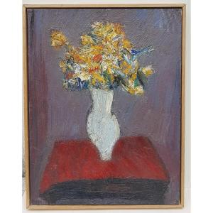 Richard Mandin (1909-2002) The Vase Of Flowers