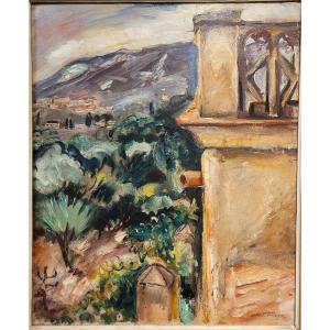 Emile Othon Friesz (1879-1949) View Of The Bastide In Toulon 1924