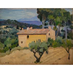 Louise Alix (1888-1980) Bastide en Corse 