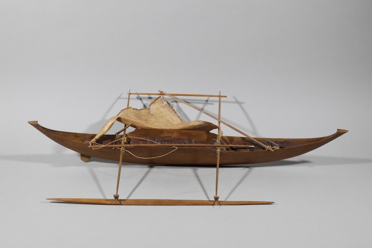 Maquette de pirogue