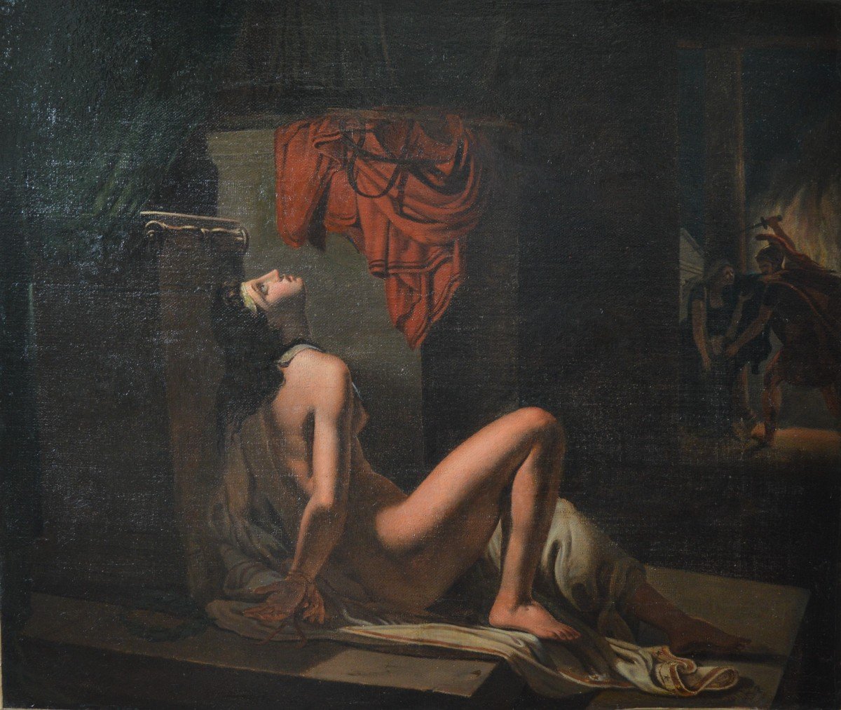 Cassandre Implorant La Vengeance De Minerve, Atelier De Jérôme-martin Langlois (1779-1838)