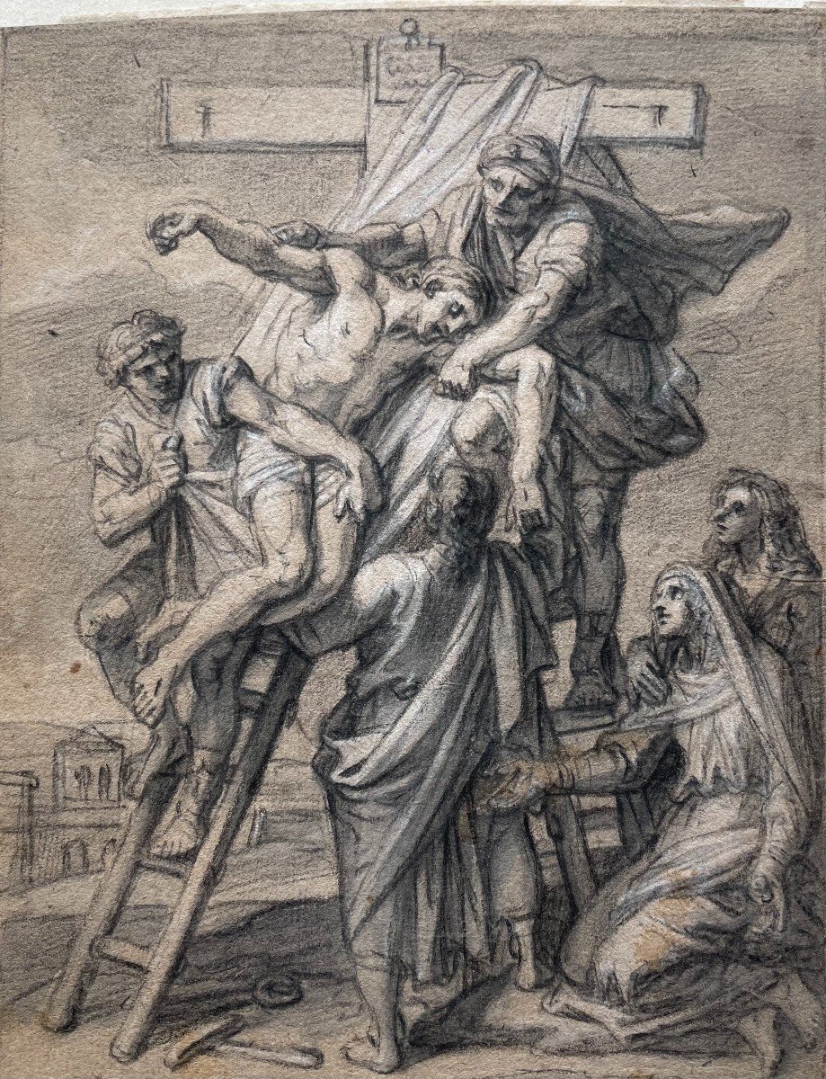 François Verdier (1651-1730), Fourteen Drawings, The Passion Of Christ.-photo-2