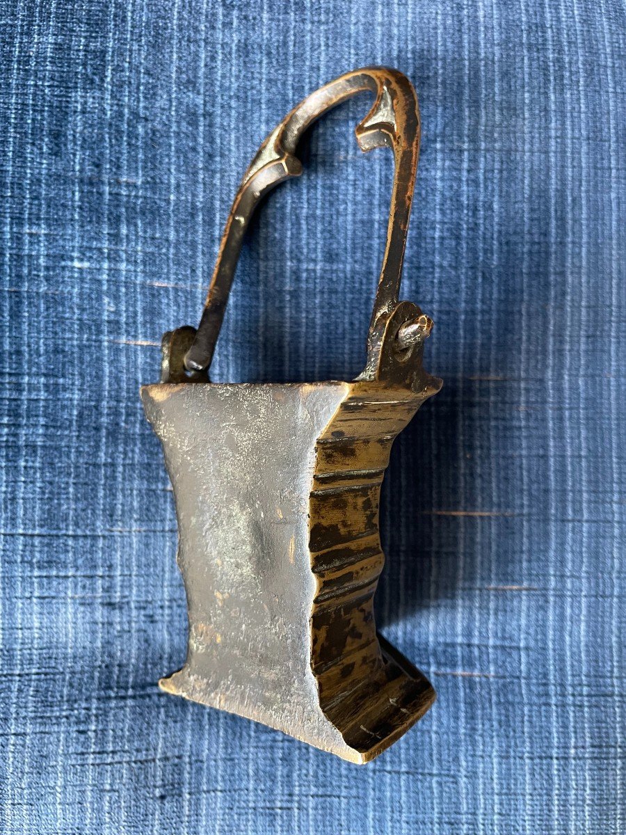 Bronze Holy Water Bucket, Late 15th Century-photo-3