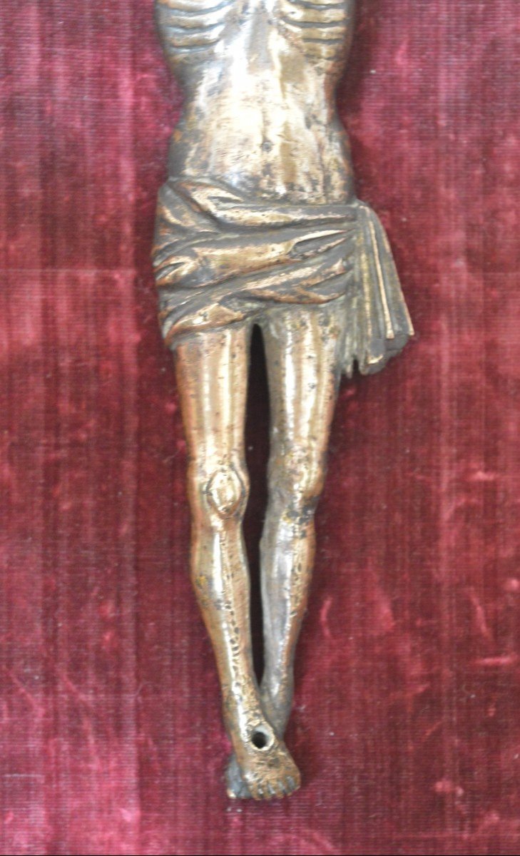 Christ En Bronze, XVème.-photo-3