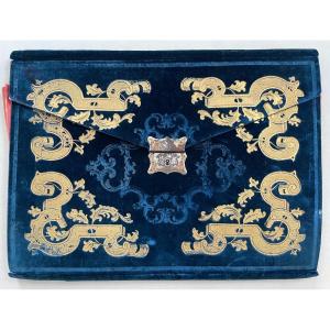 Blue Velvet Wallet. Restoration Period.