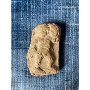 Lead Plaque Depicting Bacchus (?), Roman Period?