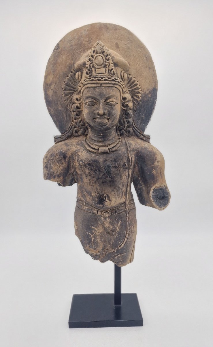 India - Bust Vishnu - Gupta - V To VI Eme Century - Thermoluminescence.s