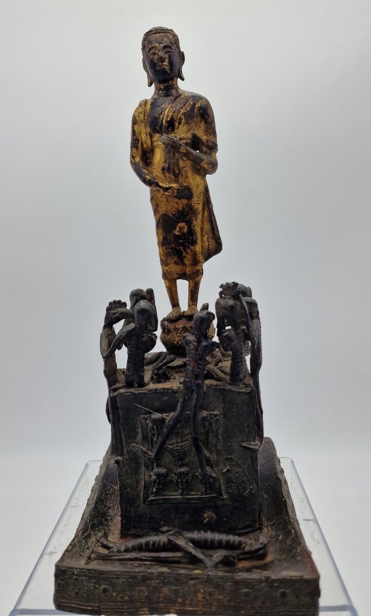 Thaïlande - Phra Malaï Aux Enfers - Bronze Doré - Rattanakosin - 19ème