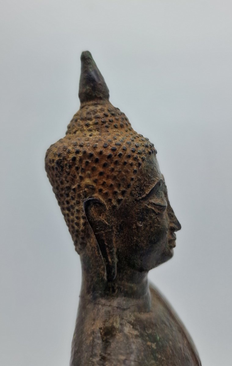 Thailande - Bouddha En Bronze - Phitsanulok/sukhotaï - 16ème.-photo-3