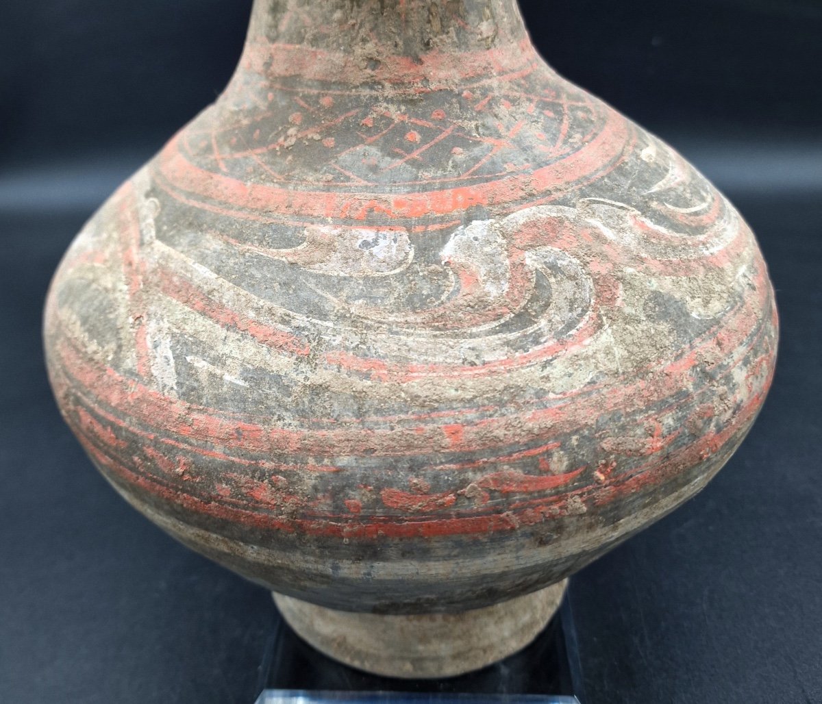 China - Goose Shaped Terracotta Jug - Han Dynasty-photo-1