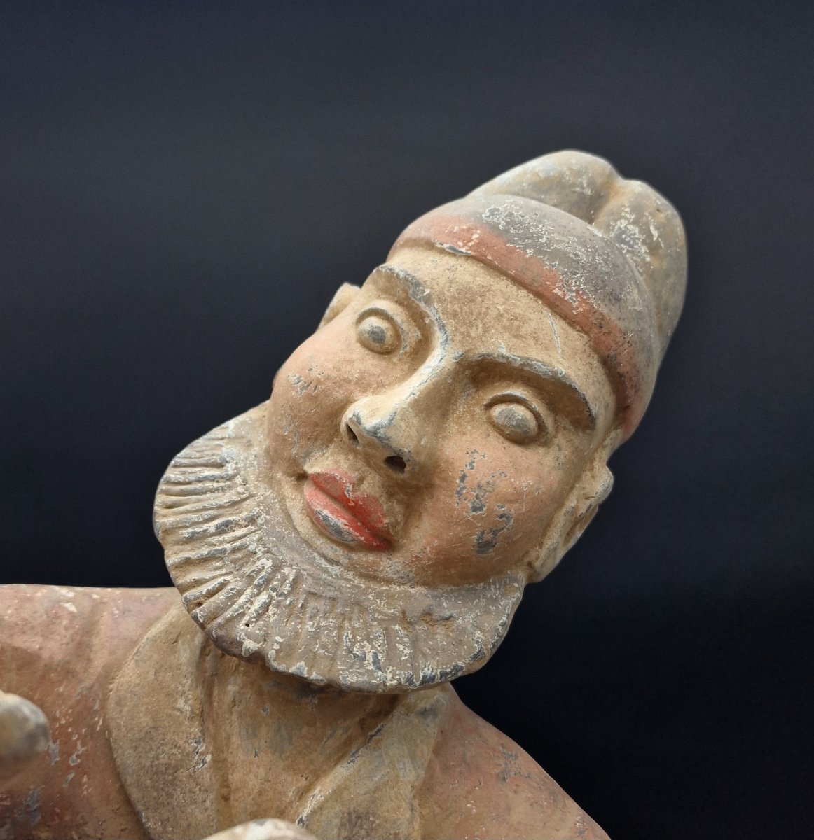 China - Exceptional And Grand Persian Groom - Tang Dynasty - Tel.-photo-2