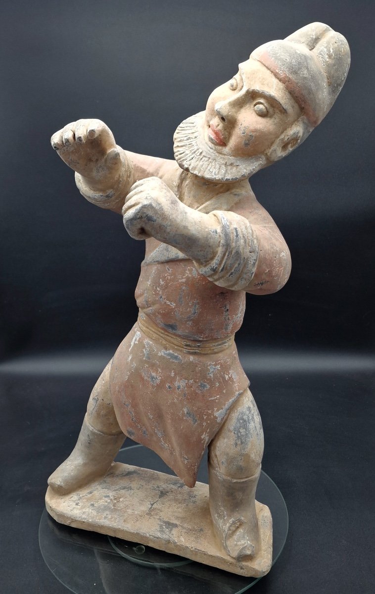 China - Exceptional And Grand Persian Groom - Tang Dynasty - Tel.-photo-4