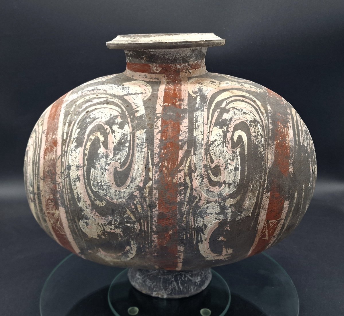 Chine - Vase Cocon - Dynastie Han - Tl-photo-2