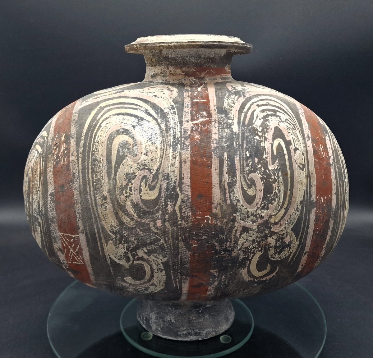 Chine - Vase Cocon - Dynastie Han - Tl