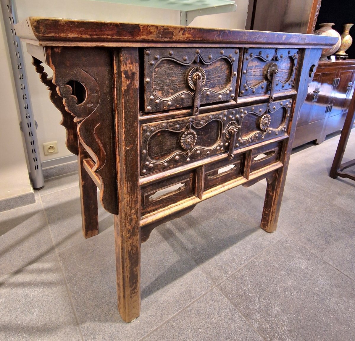 China - Shanxi Furniture - Qing Dynasty - 19th-photo-3