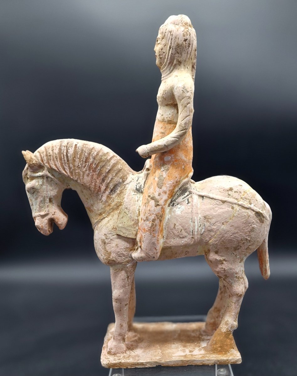 China - Horsewoman - Early Tang Dynasty - Tl-photo-2