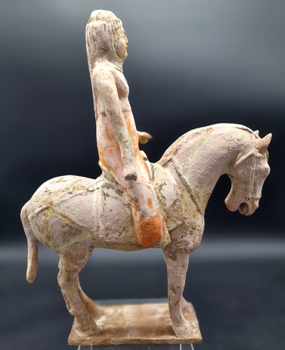 China - Horsewoman - Early Tang Dynasty - Tl-photo-1