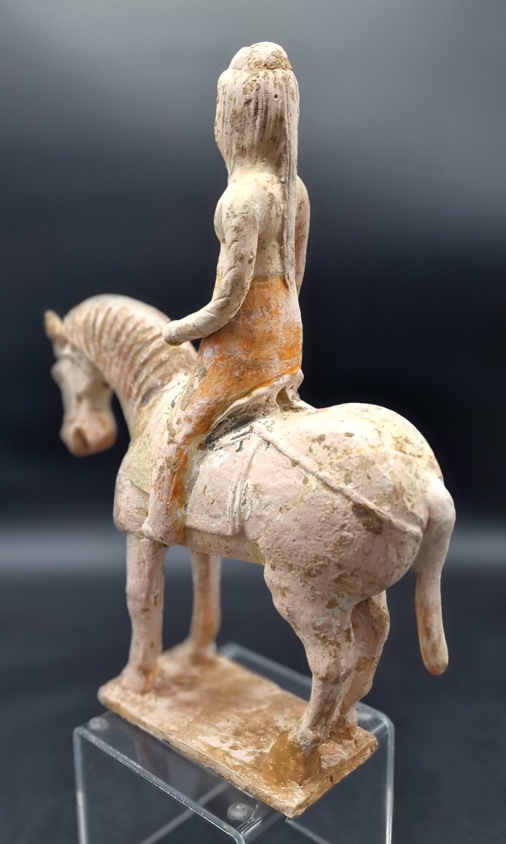 China - Horsewoman - Early Tang Dynasty - Tl-photo-4